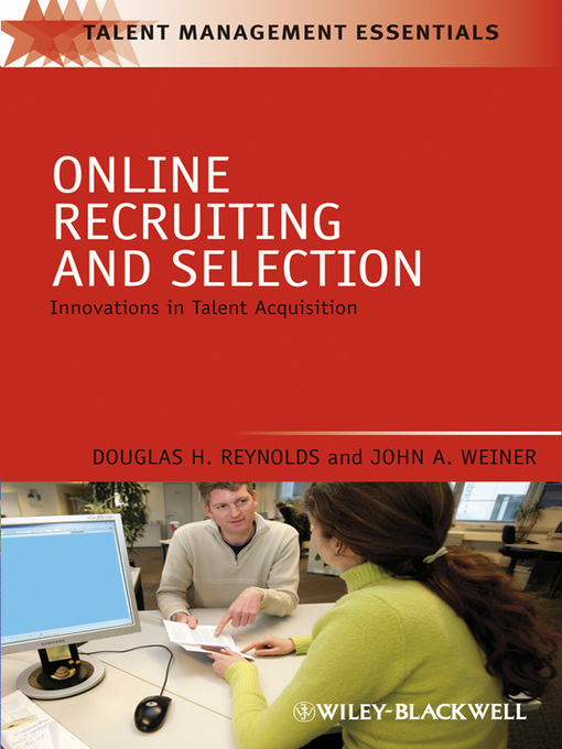 Title details for Online Recruiting and Selection by Douglas H. Reynolds - Wait list